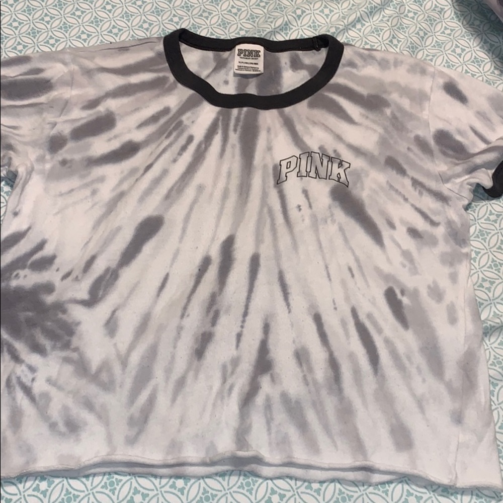 Pink Victoria’s Secret tie dye t-shirt small